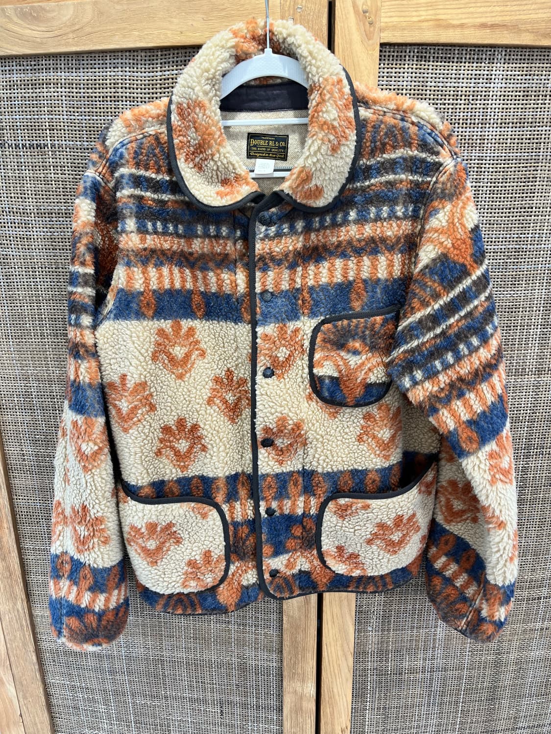 RRL 울블렌드 파일 플리스 자켓 상품이미지2