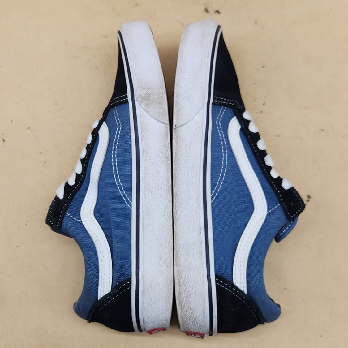 반스 올드스쿨 네이비블랙 여성스니커즈240 상품이미지5