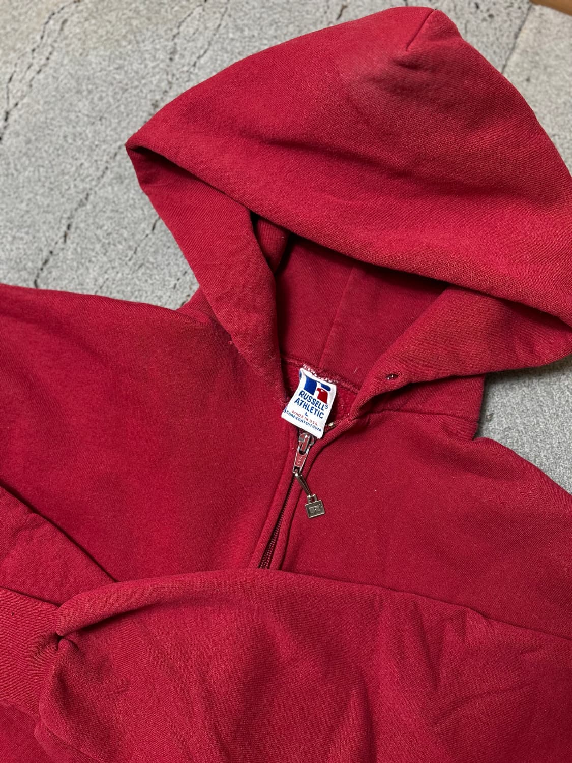 USA 90년대 추정 러셀 애슬레틱 후드집업 판매 상품이미지1