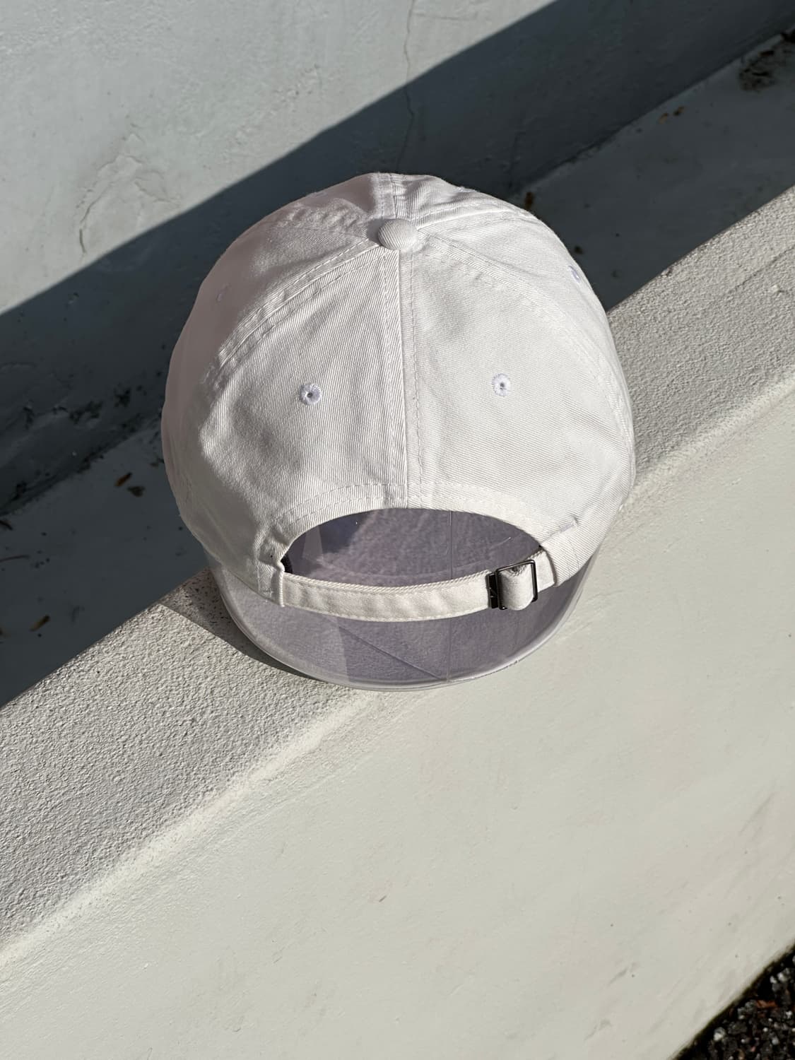 [F] 나이키 SB 로고 화이트 볼캡 모자 상품이미지4