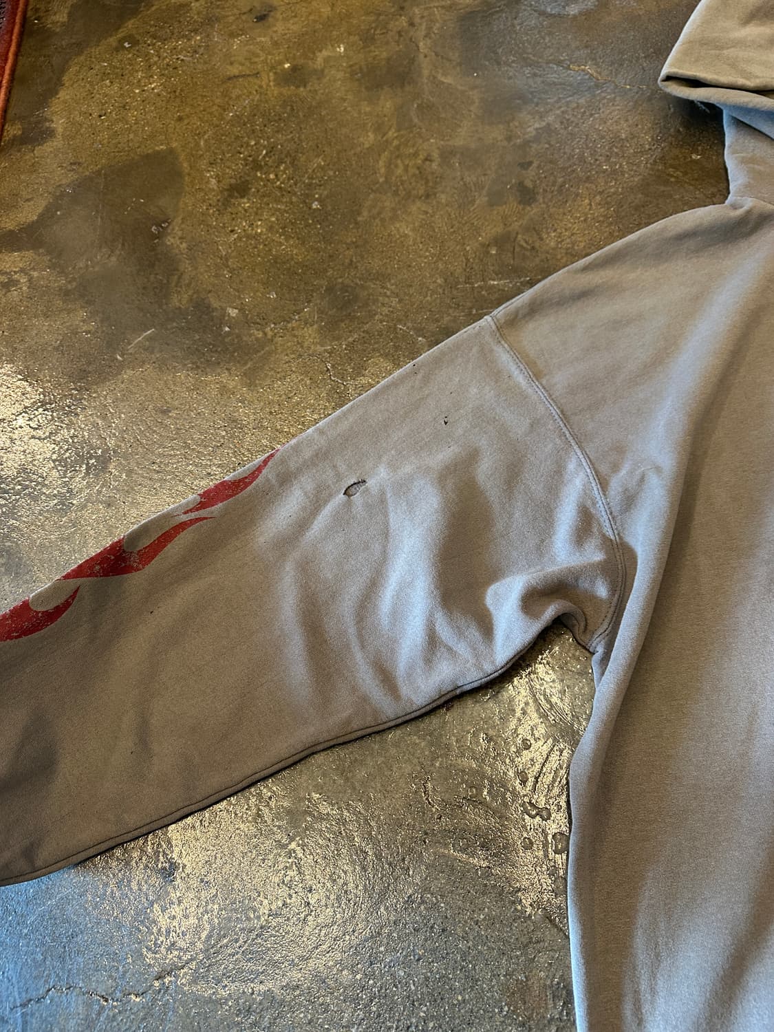 할리데이비슨 데미지드 후드티 XXL 상품이미지4