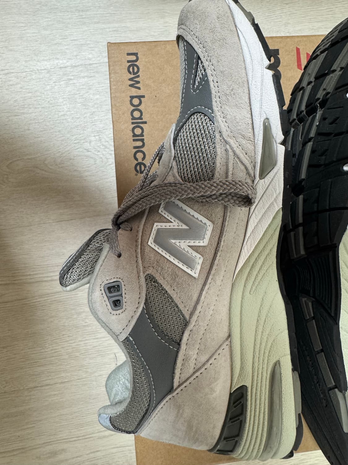 뉴발란스 코리아 991 그레이 275 단시간 1회착 상품이미지7