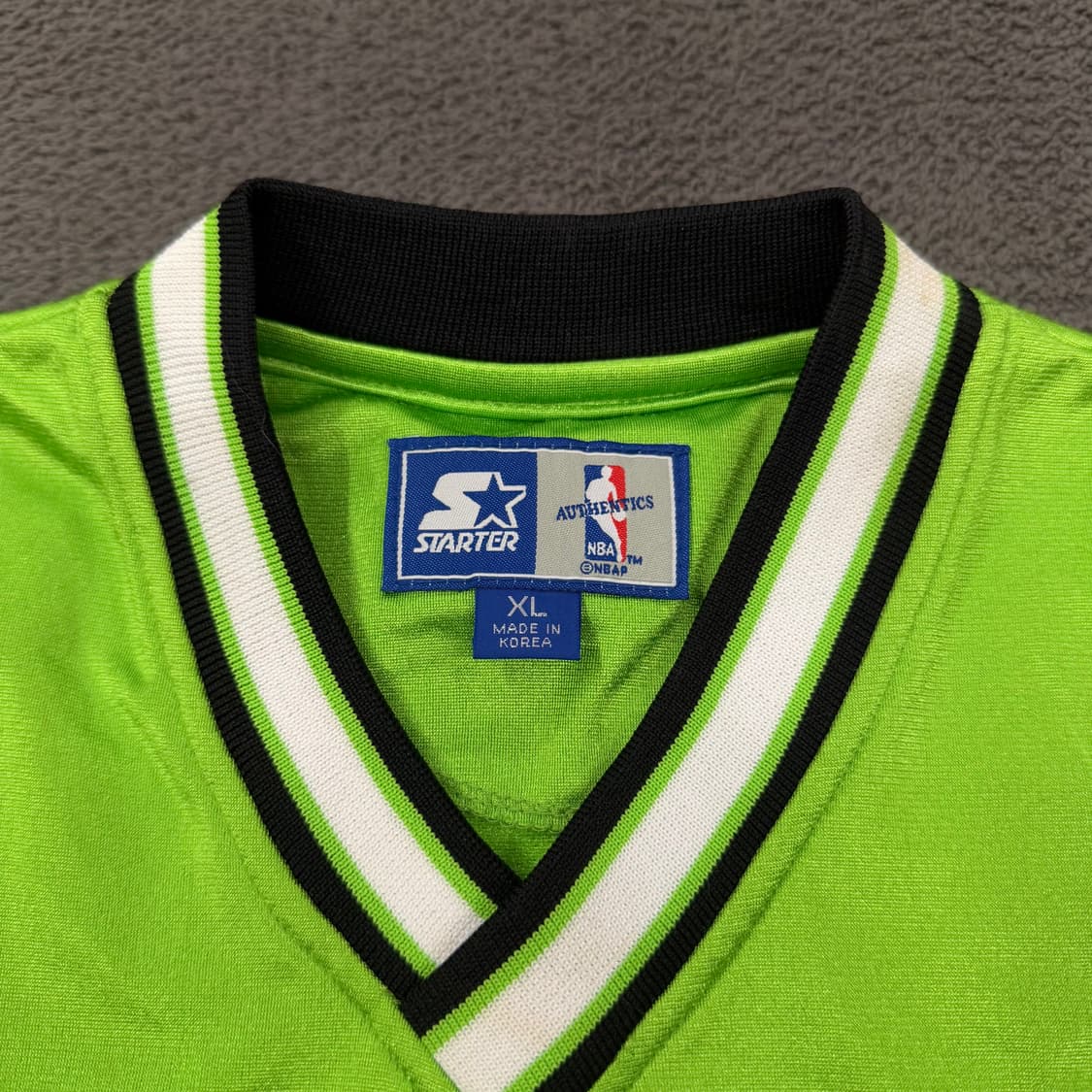 [정품/XL] 스타터 NFL 시카고불스 브이넥 져지 웜업 상품이미지5