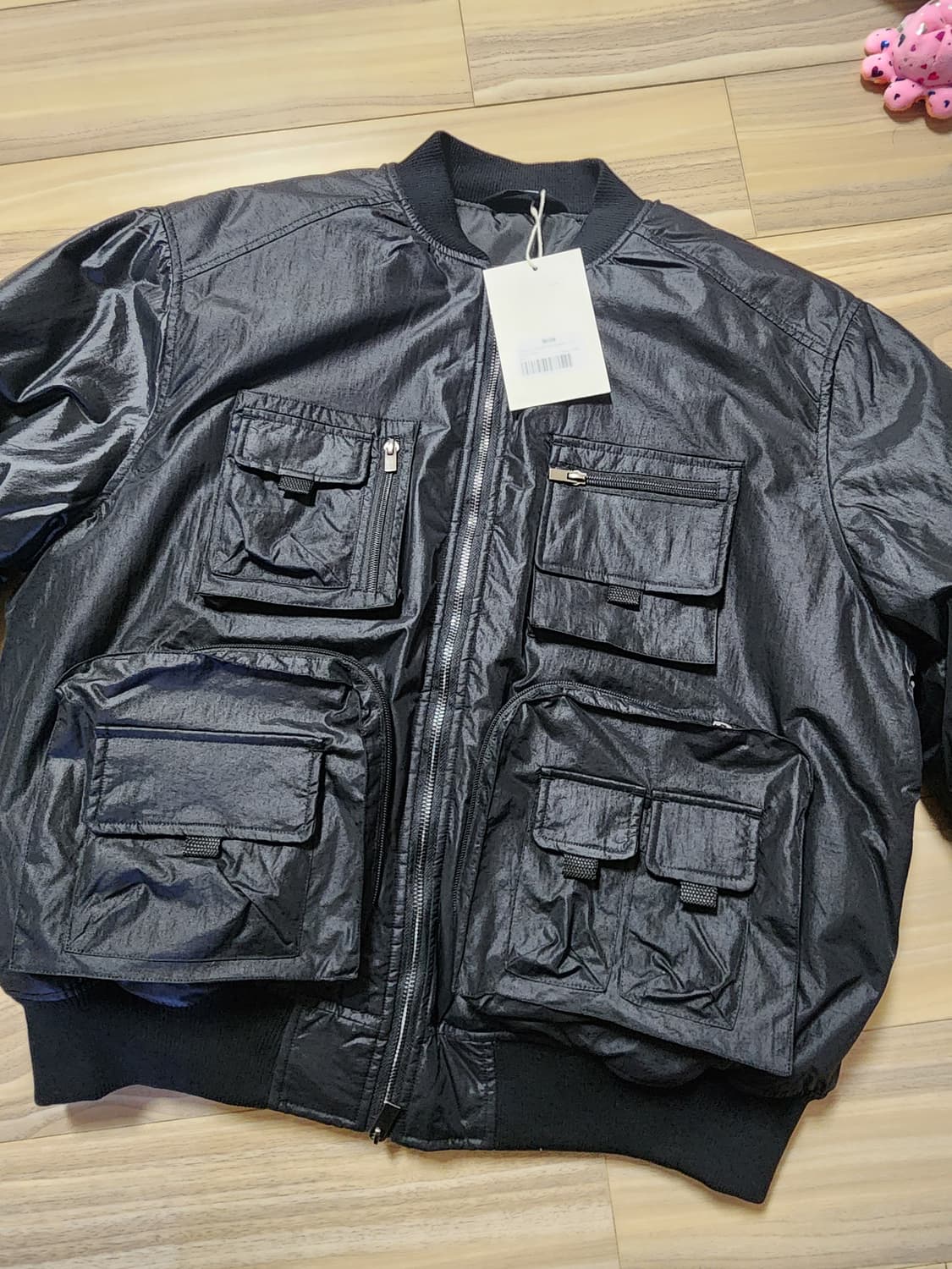 트릴리온유틸리티멀포켓MA-1블루종자켓점퍼 상품이미지1