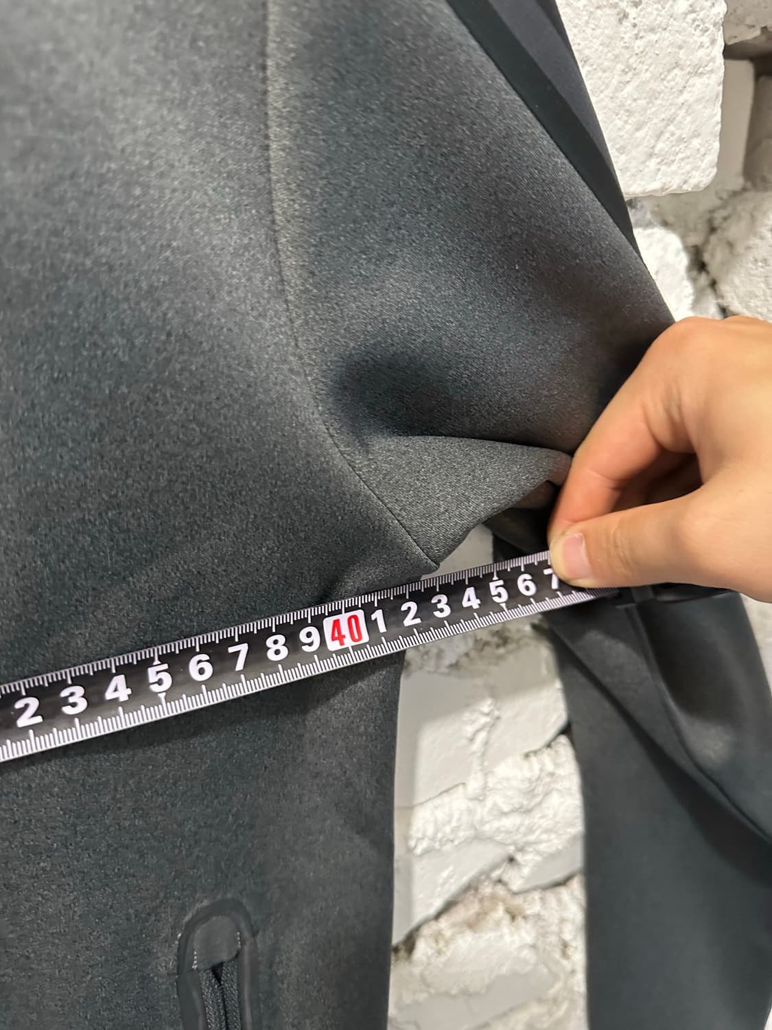 아디다스 그레이 삼선 트랙탑 져지 상품이미지5