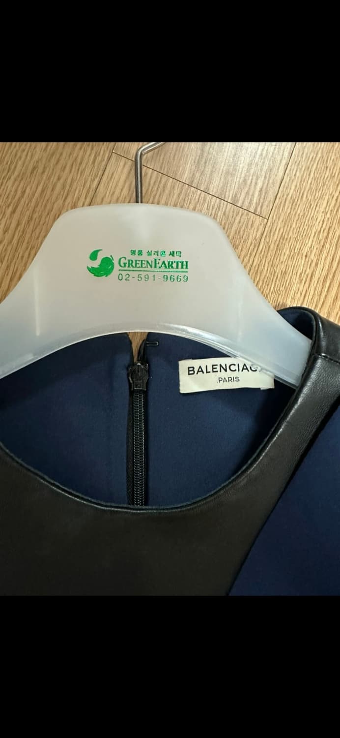 Balenciaga 발렌시아가 런웨이 레더 드레스 (원피스) 상품이미지6