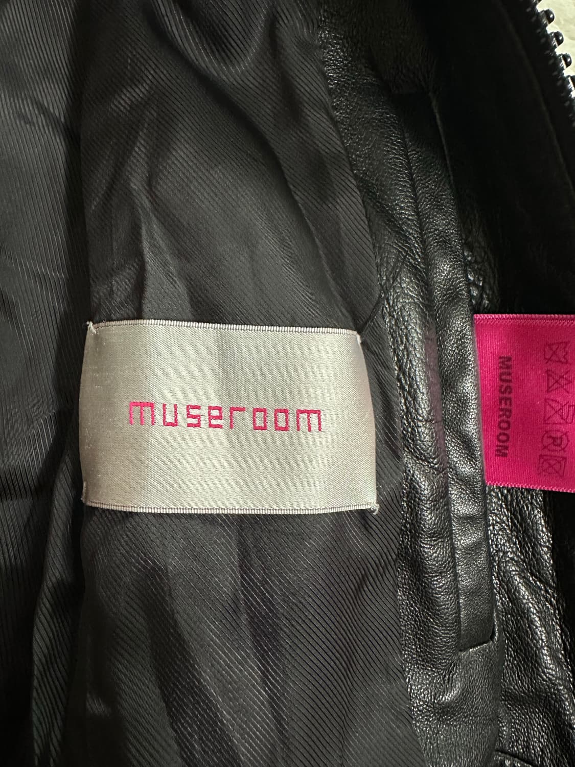 MUSEROOM 가죽 자켓 46 상품이미지5