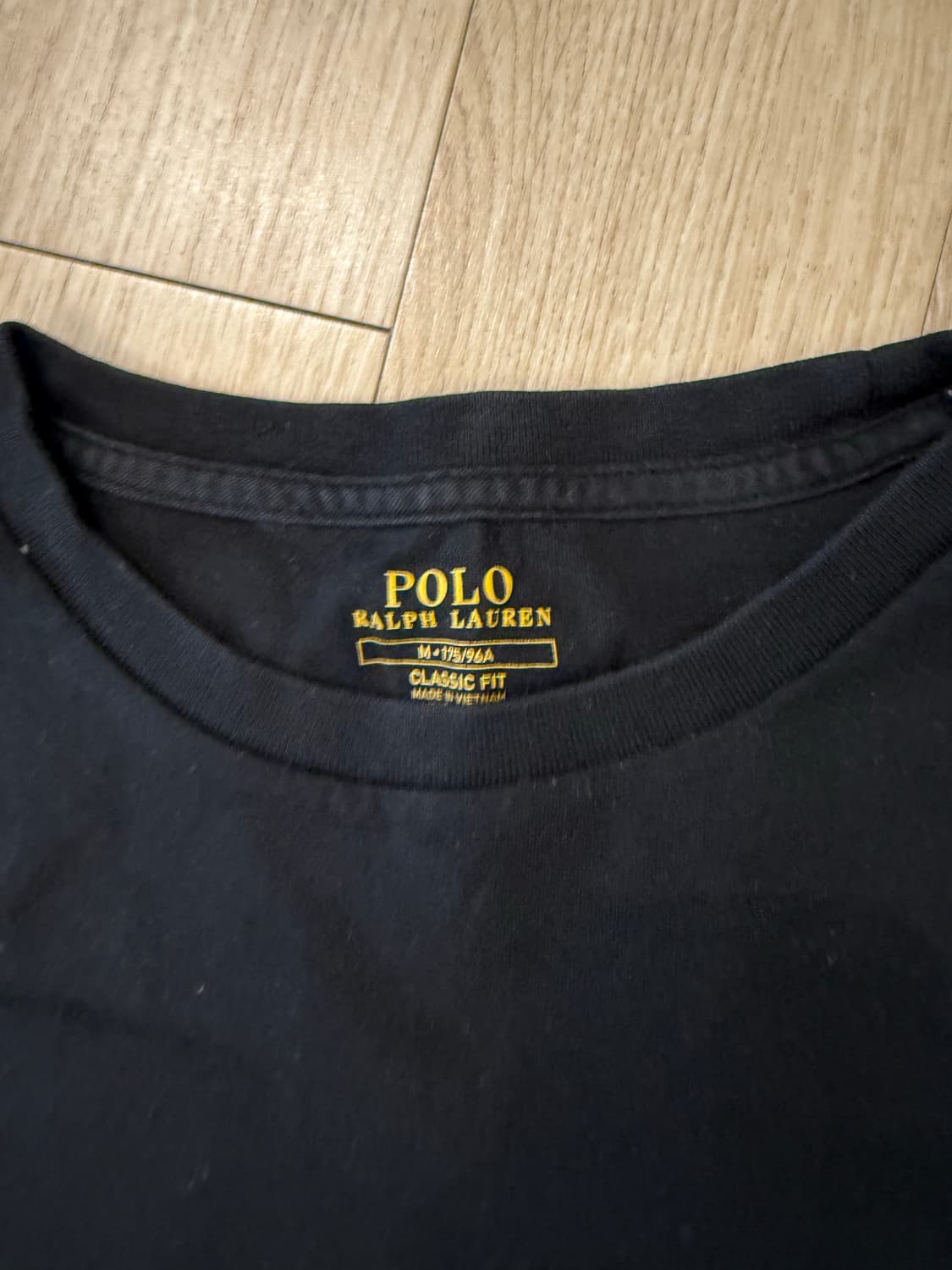 폴로 랄프로렌 클래식핏 M 블랙 그레이 상품이미지2