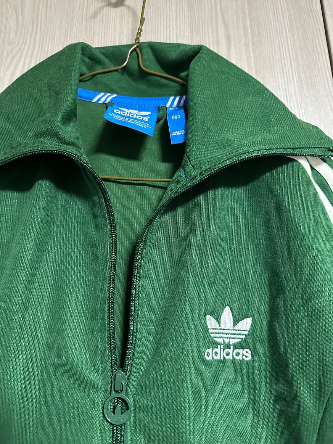 아디다스 삼선 트랙탑 자켓 그린 유로파져지 TT 90 상품이미지3