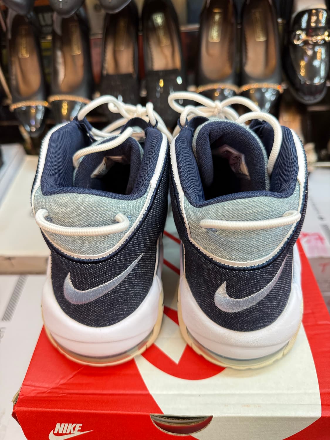 (290) 나이키 업템포 데님팝니다 상품이미지2