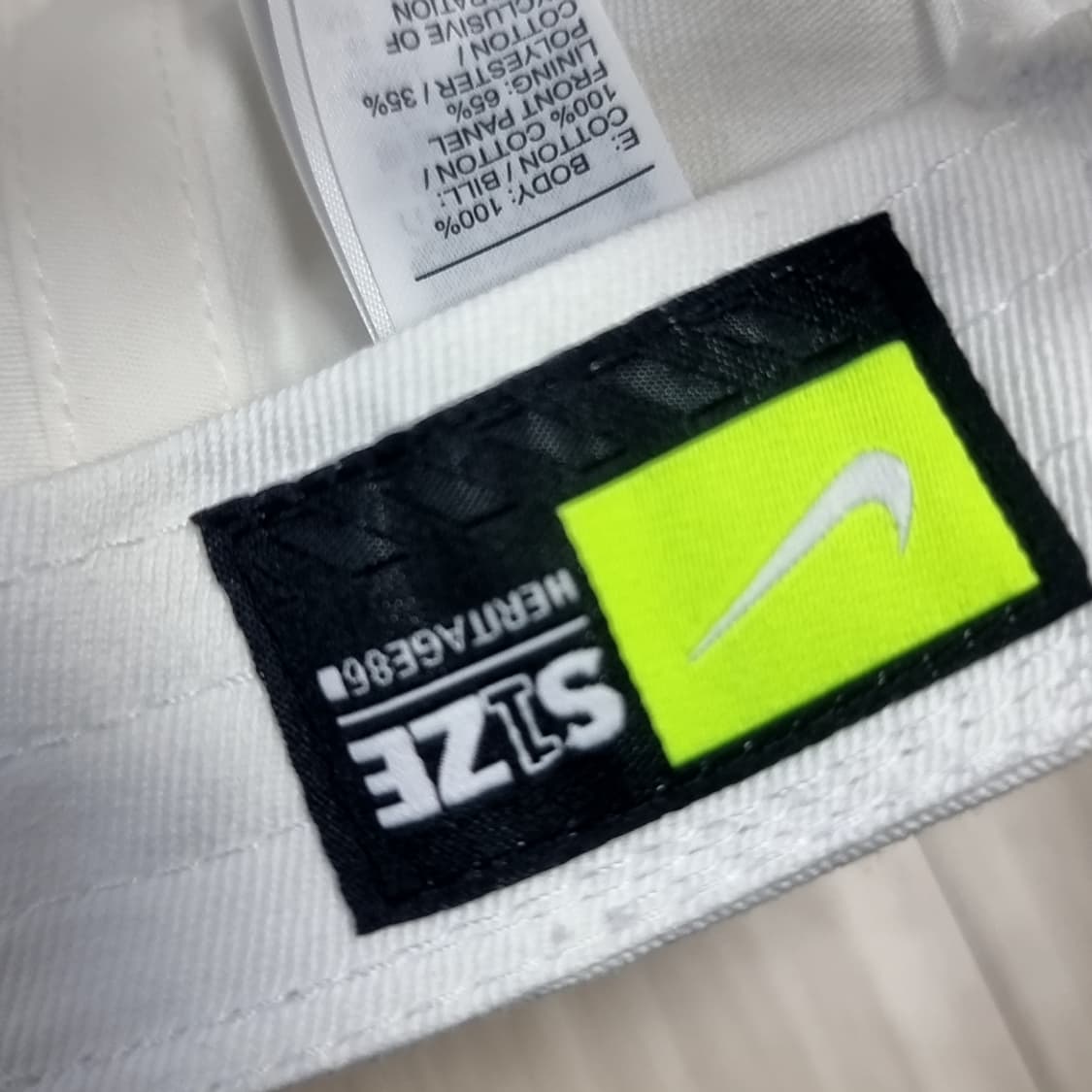 나이키 스마일 볼캡 화이트(f) 상품이미지4