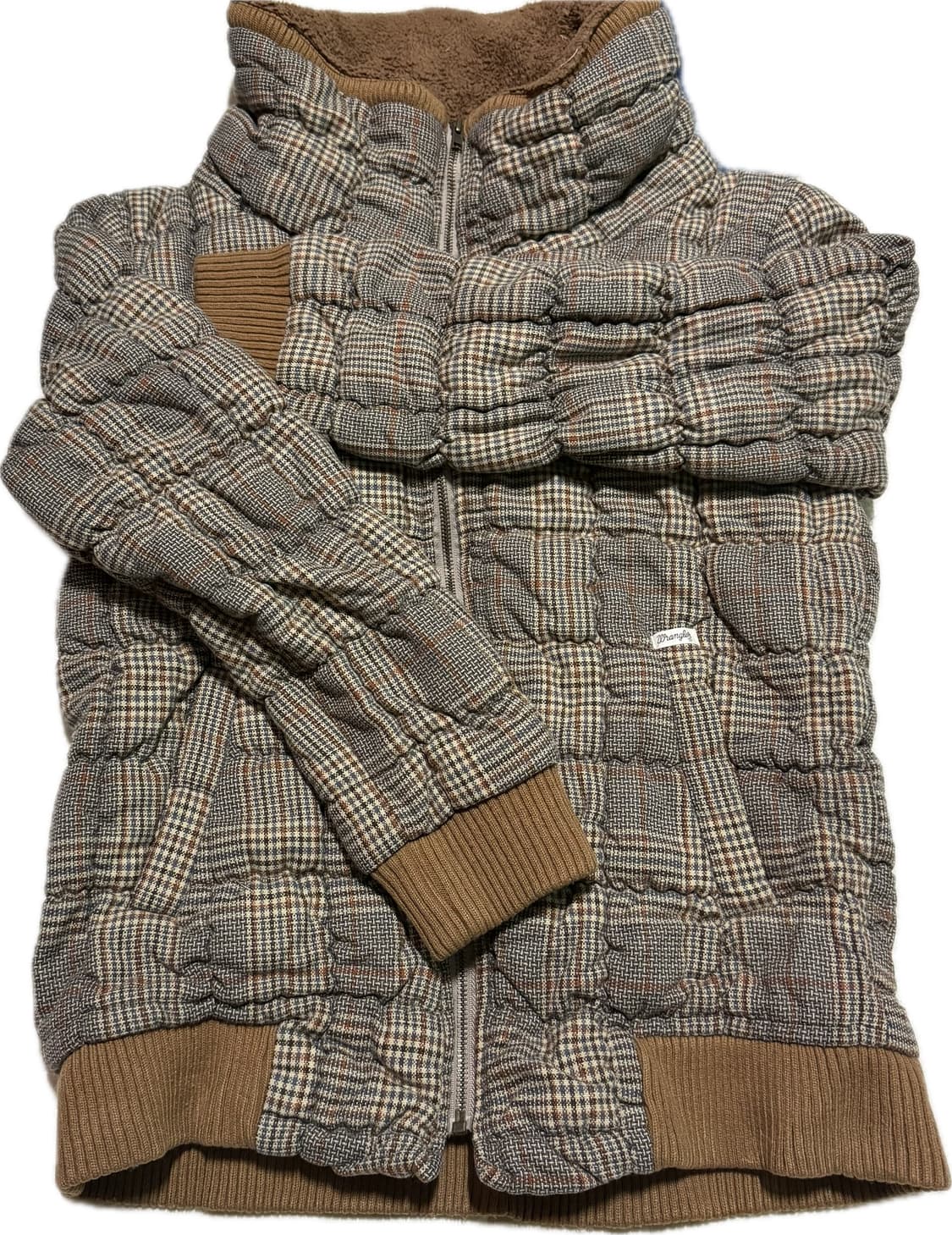 랭글러 빈티지 블루벨 패딩 자켓 상품이미지1