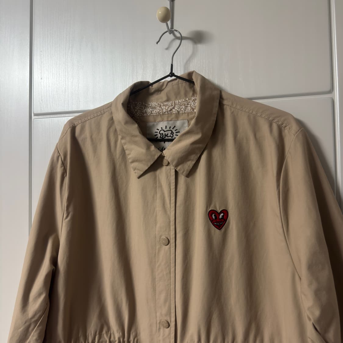 키스해링 간절기 트렌치 자켓 상품이미지3