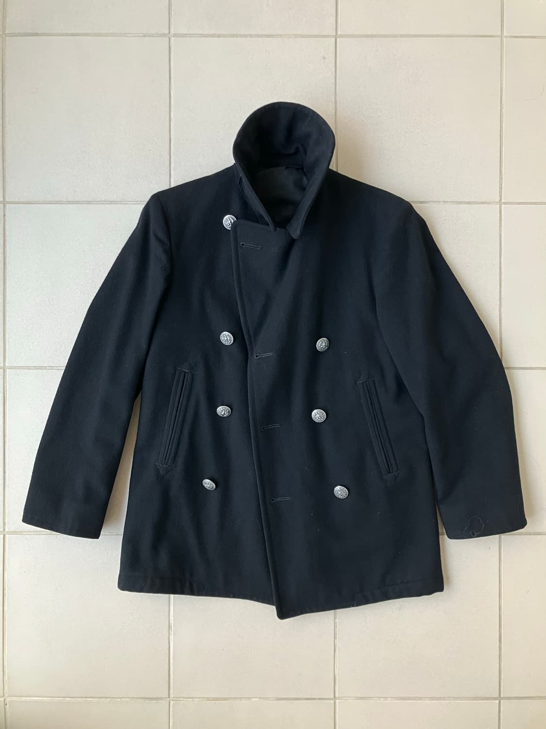 80s u.s.n us navy 오리지널 미해군 피코트 상품이미지2