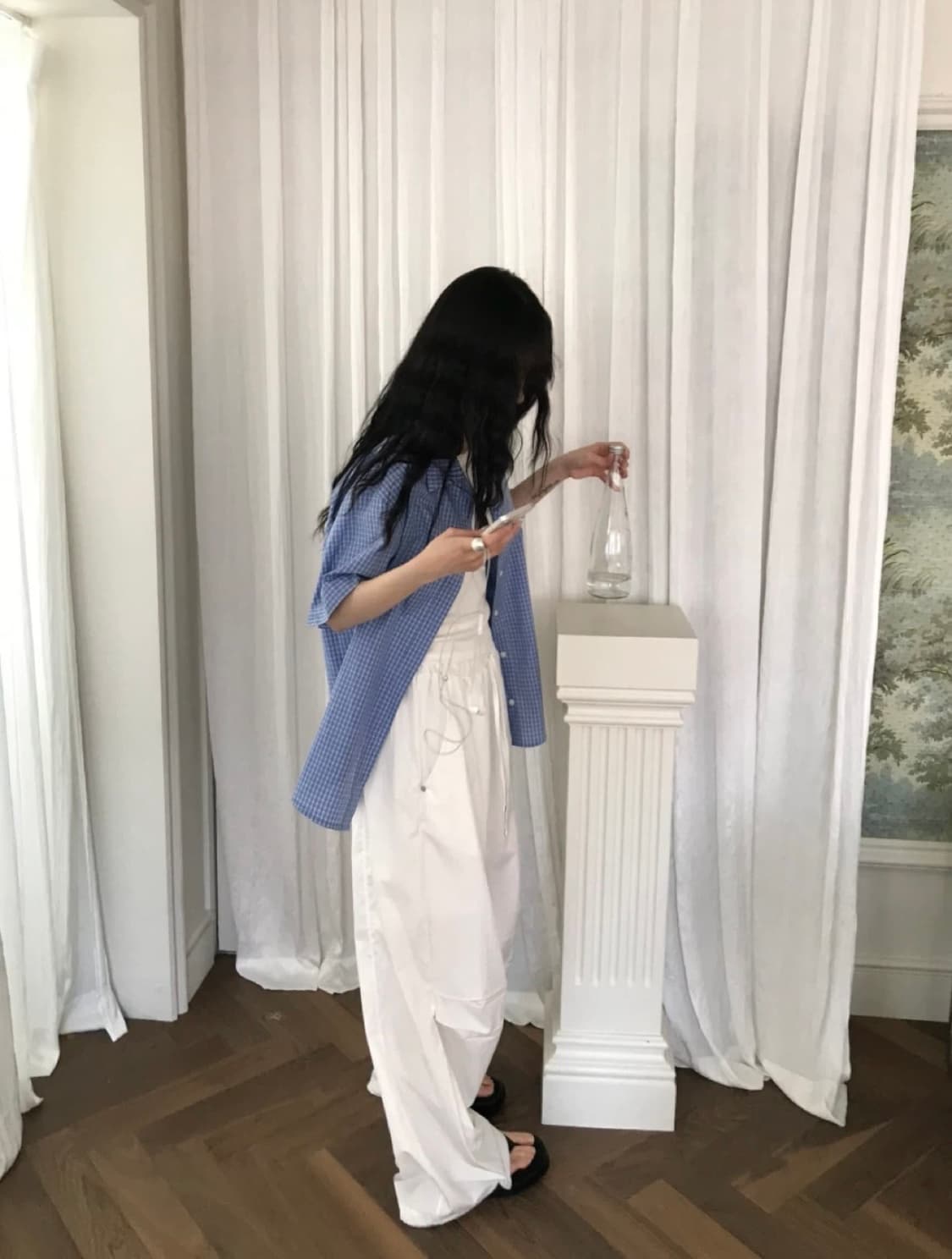 어반더스 ss 매니 스트링 파라슈트 팬츠 상품이미지7