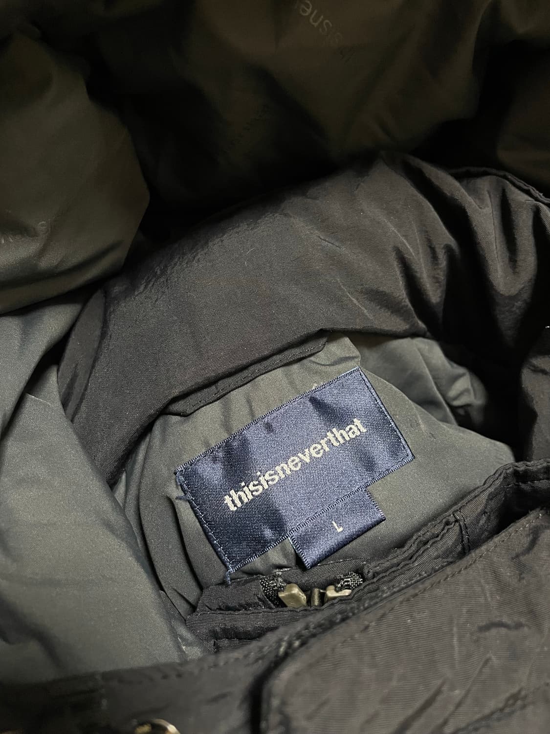 디네댓 패딩 점퍼 L 디스이즈네버댓 상품이미지5