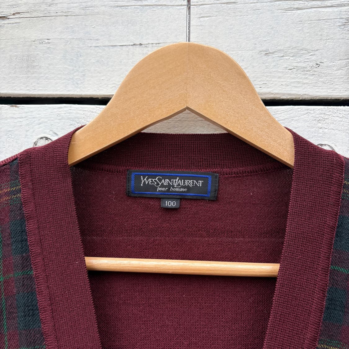 Yves Saint Laurent 입생로랑 울 니트 가디건 상품이미지4