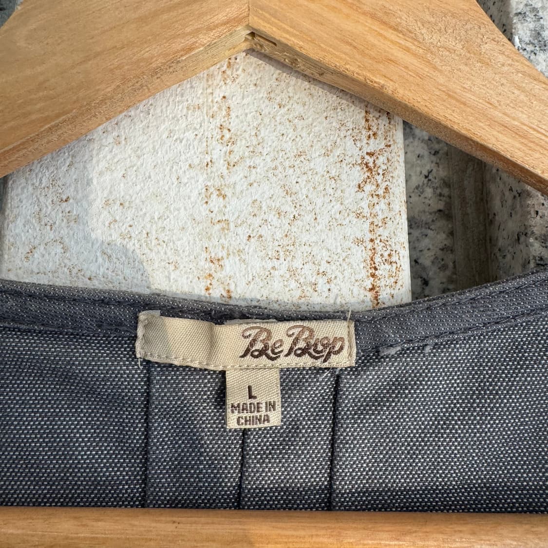 VTG 포켓 라인 힌치백 데님 베스트 상품이미지5