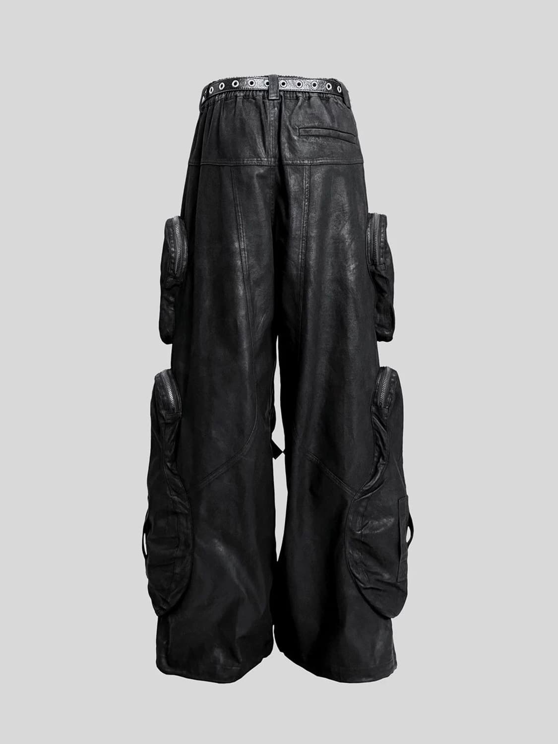 Vaguardia Dark Waxed Loose Utility Pants 상품이미지3