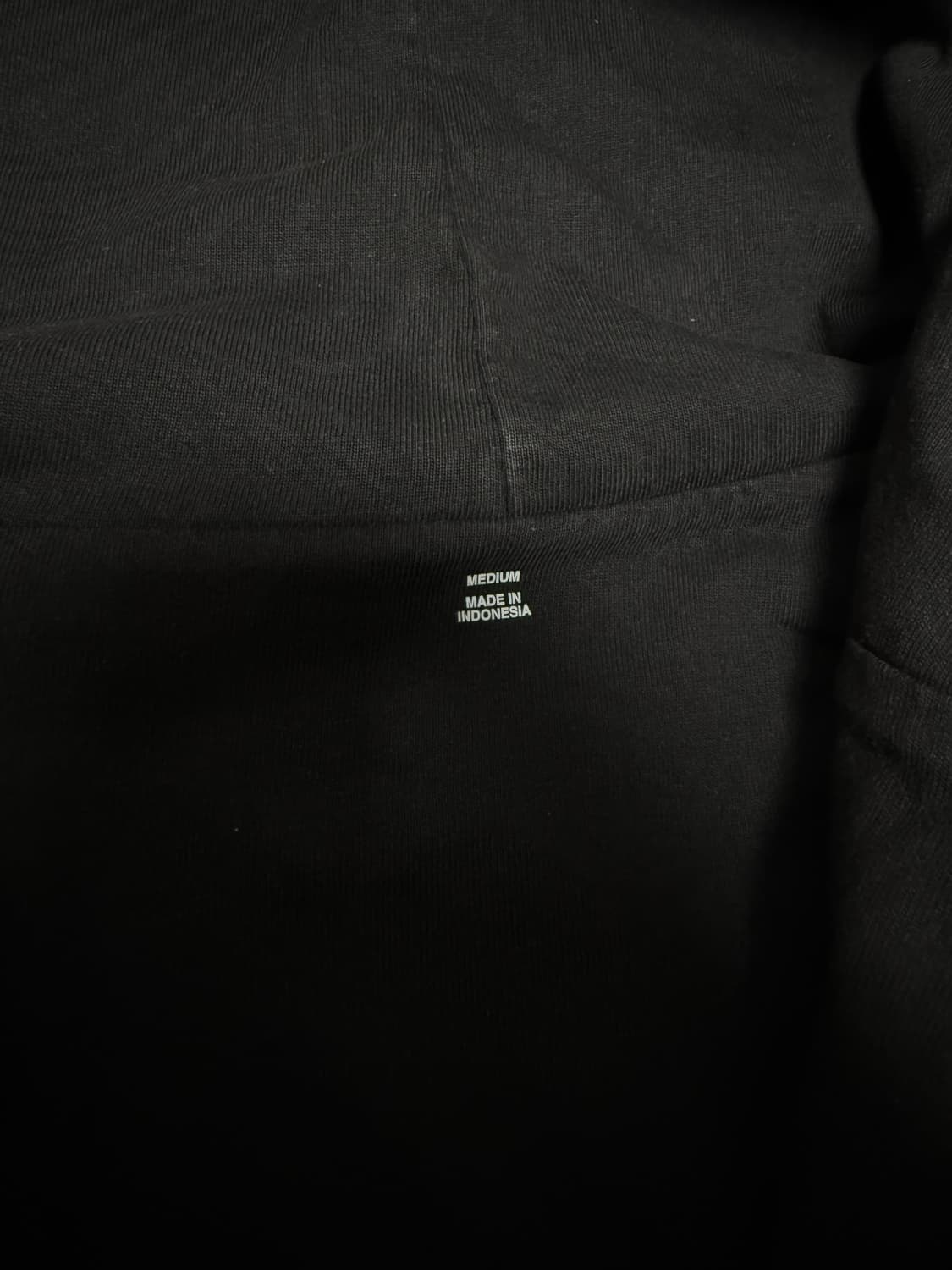 이지갭 후드집업 h14b 블랙 m yeezy yzy 상품이미지4