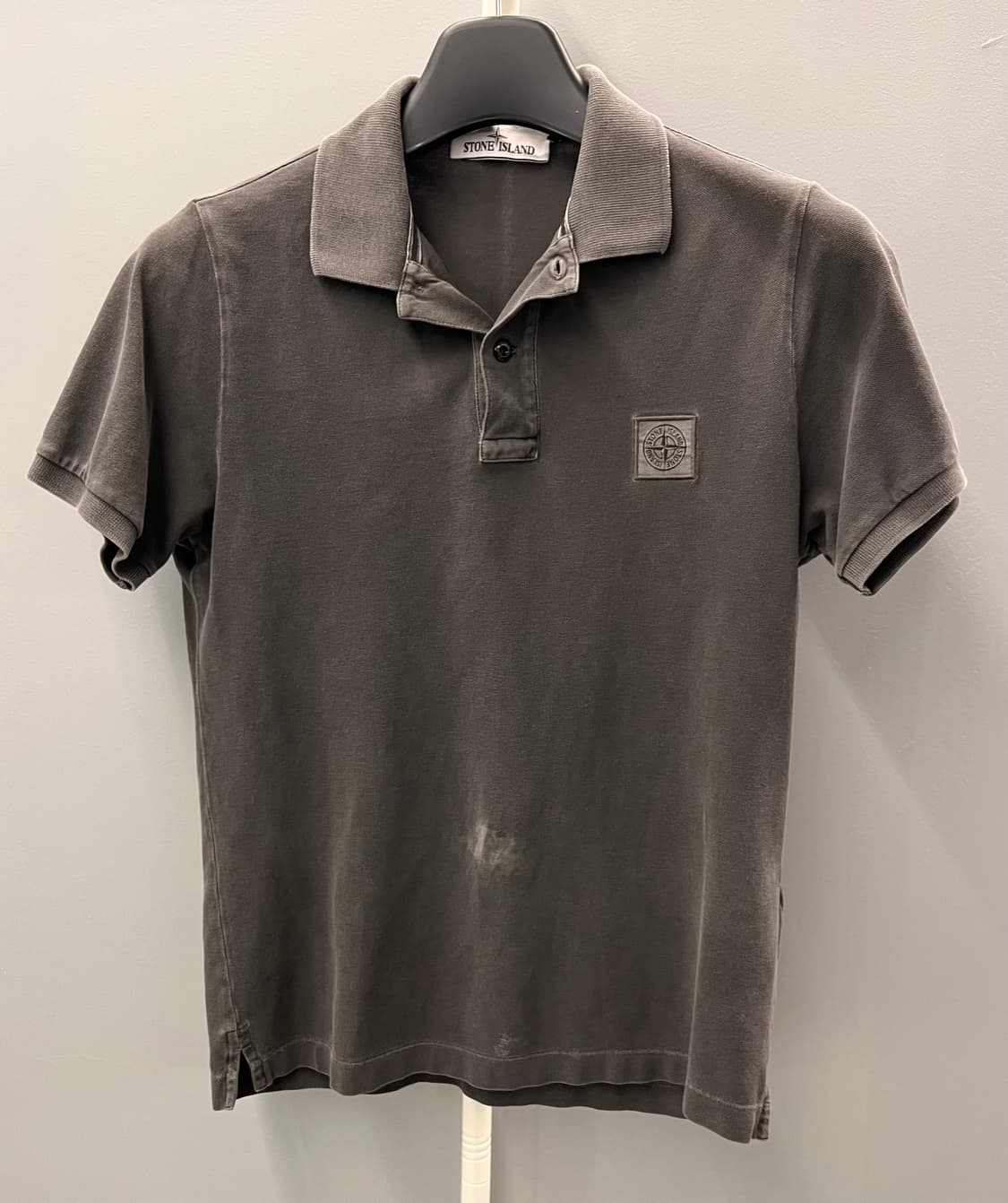 스톤아일랜드 반팔 카라티 S 그레이 상품이미지2