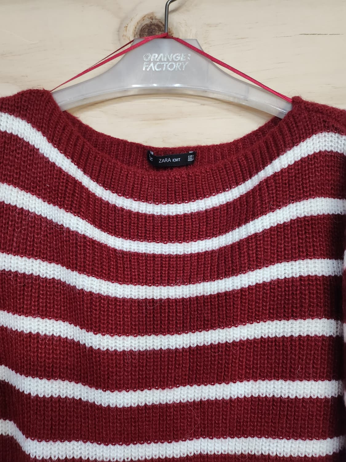 386) 자라 ZARA 스트라이프 니트 상품이미지2