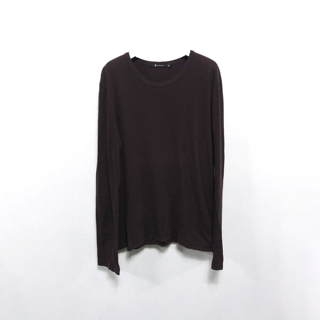 [S] ALEXANDERWANG 알렉산더왕 와인 레이어드 가먼트 롱슬리브 상품이미지1