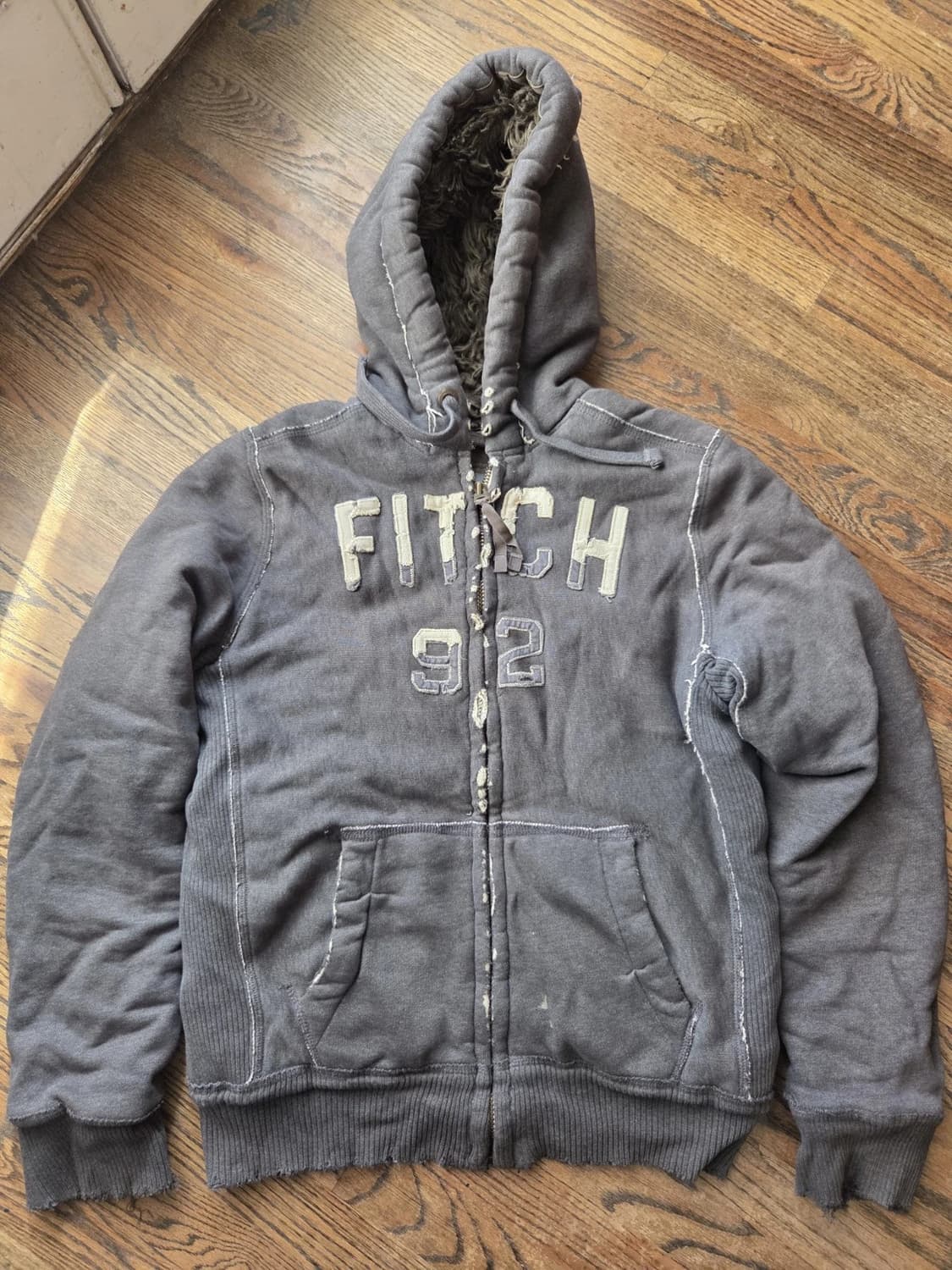 아베크롬비 앤 피치 울프죠 후드 집업 자켓 상품이미지1