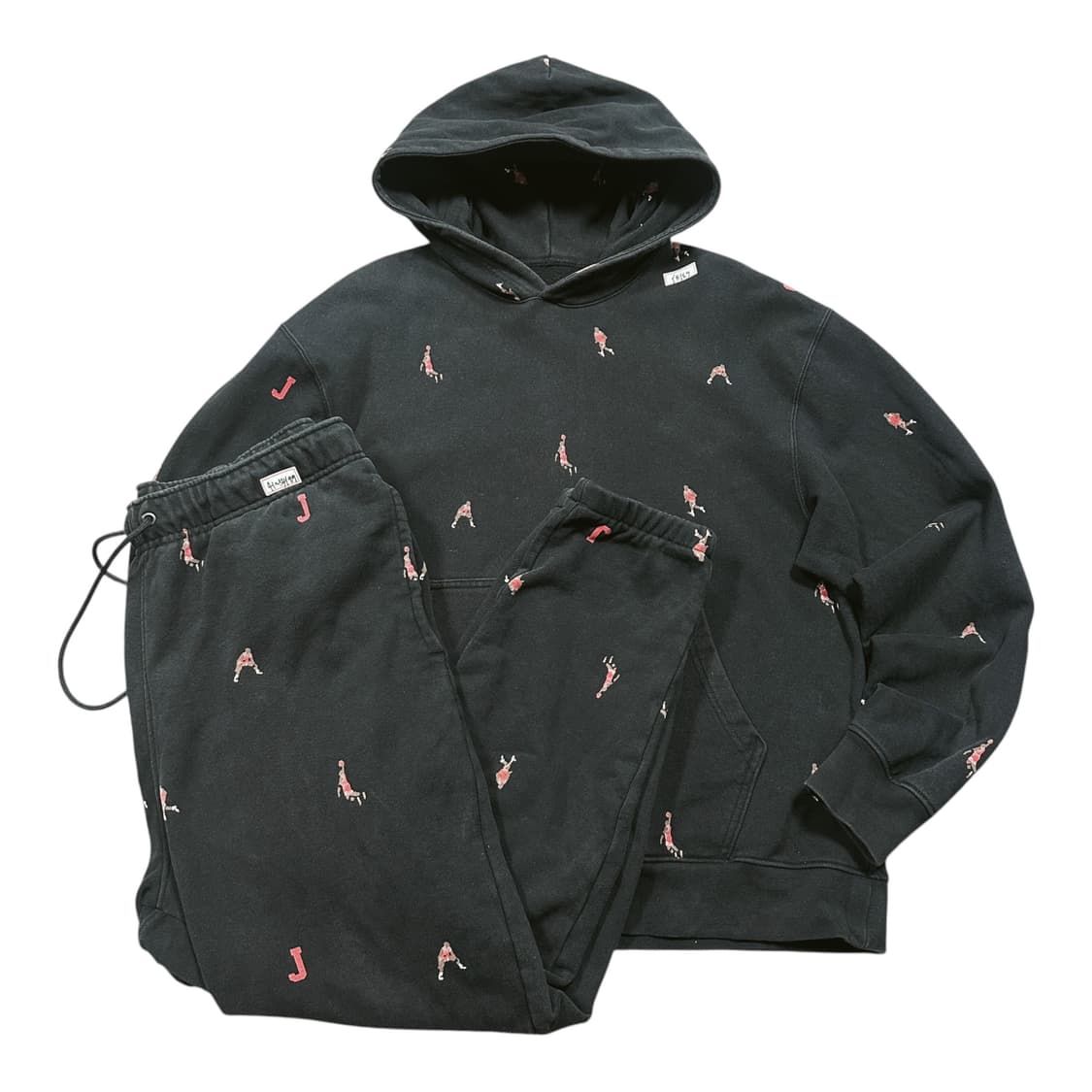 ✨ (세트) 나이키 조던 에센셜 점프맨 모노그램 트레이닝 후드 셋업 상품이미지1