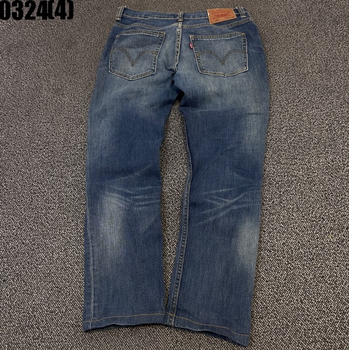 W32L32 리바이스 510 데님 청바지 빈티지 워싱 0324(4) 상품이미지5