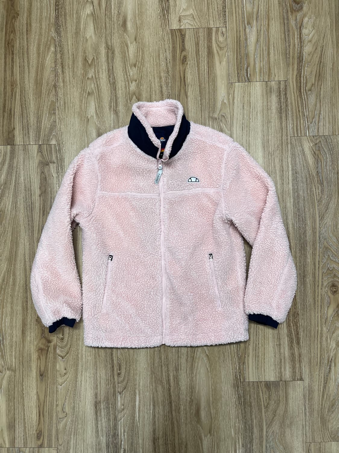 엘레쎄 핑크 후리스 자켓 상품이미지1