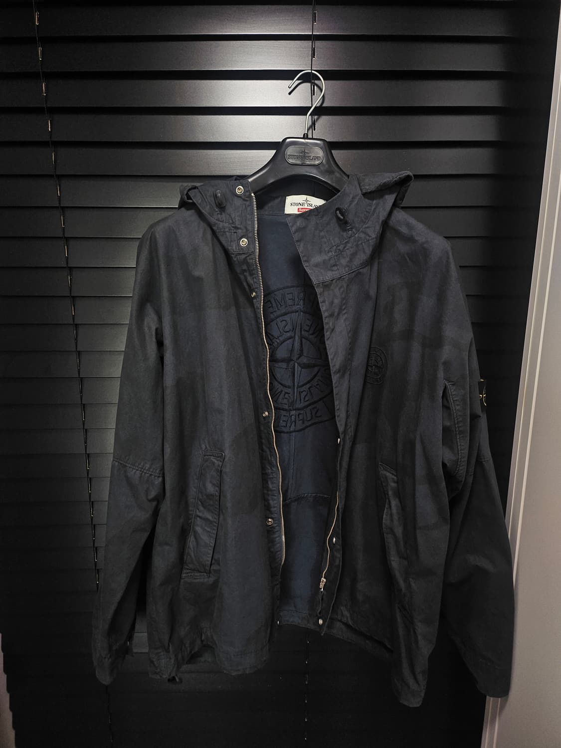 스톤아일랜드 슈프림 슈스톤 라이엇 카모 자켓 XL 상품이미지2