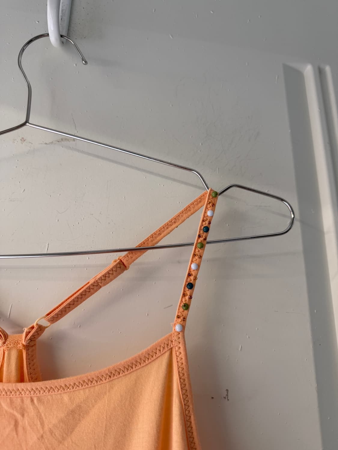 일본빈티지 모리 비즈 슬리브리스리 민소매 상품이미지7