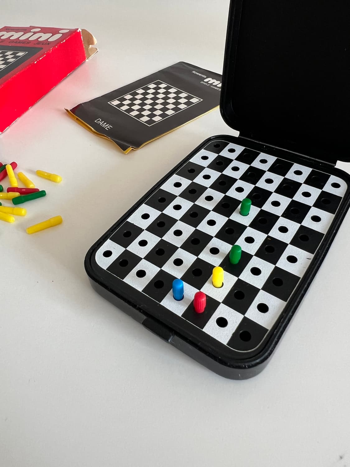 빈티지 보드게임 체커스 상품이미지6