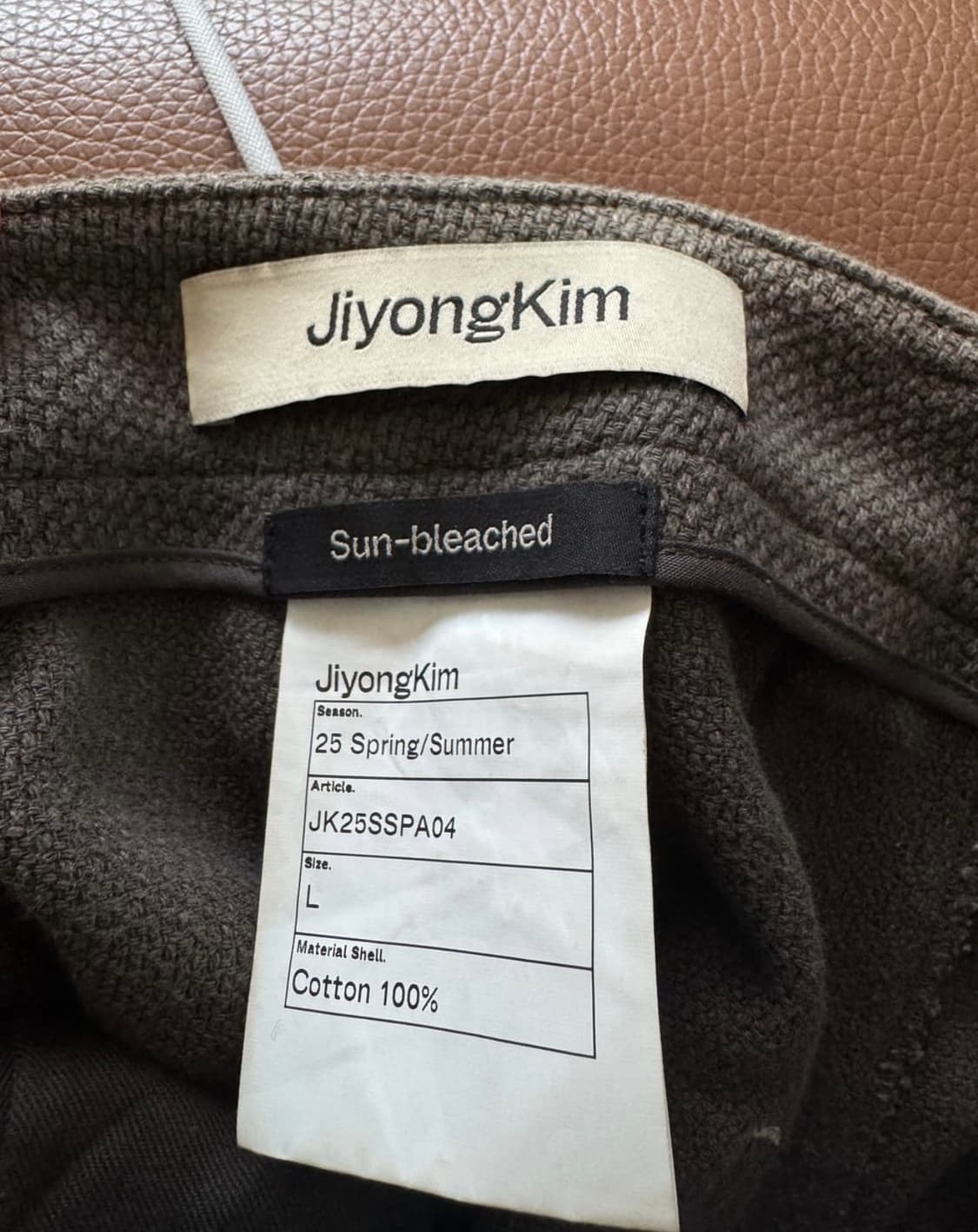 지용킴 25SS 더블니 팬츠  상품이미지4