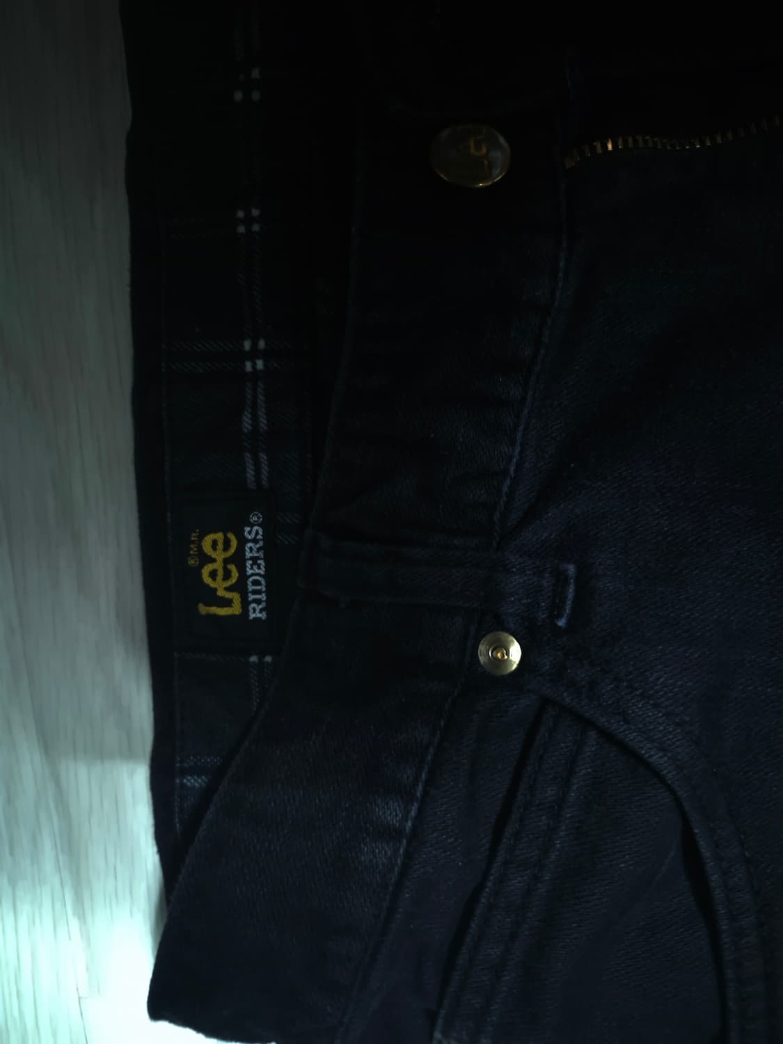 Lee riders 안감 체크무늬팬츠 상품이미지3