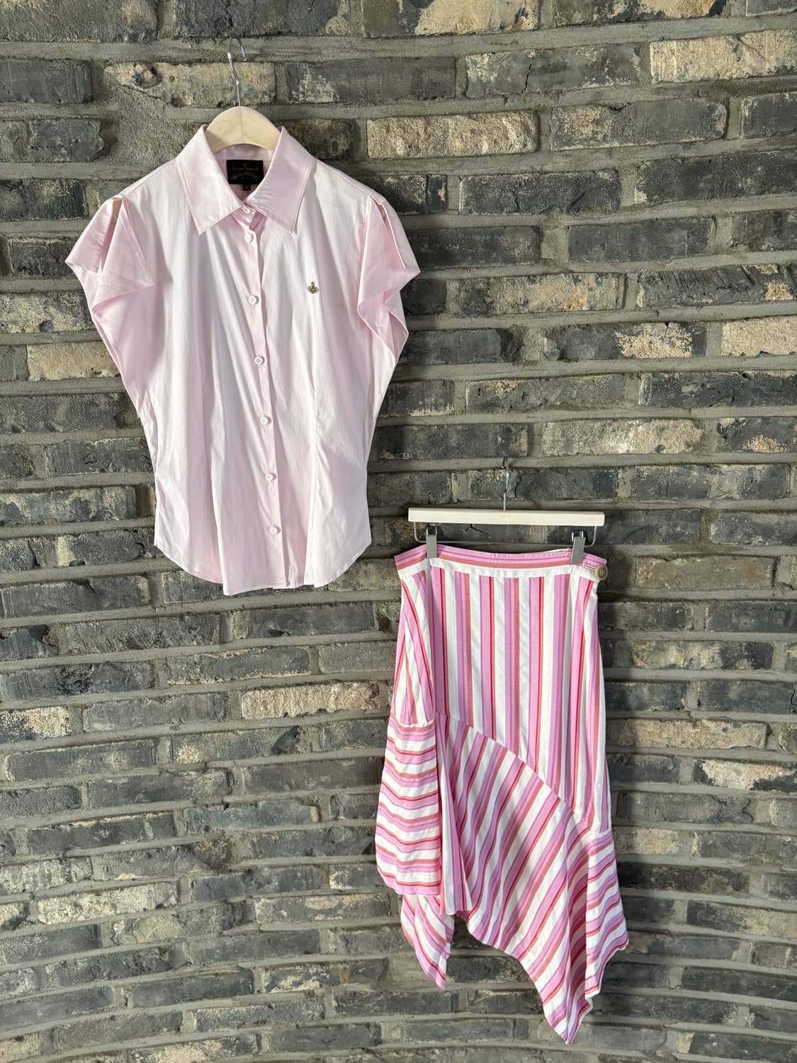 Vivienne Westwood Pink Stripe Skirt 상품이미지9