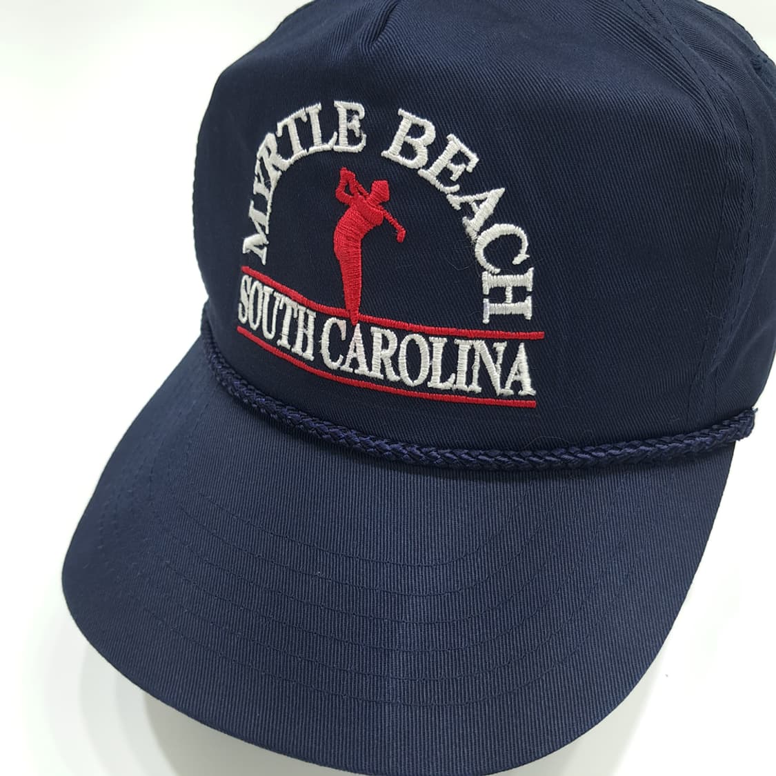 90s Myrtle Beach Golf Rope Cap P1548 상품이미지1