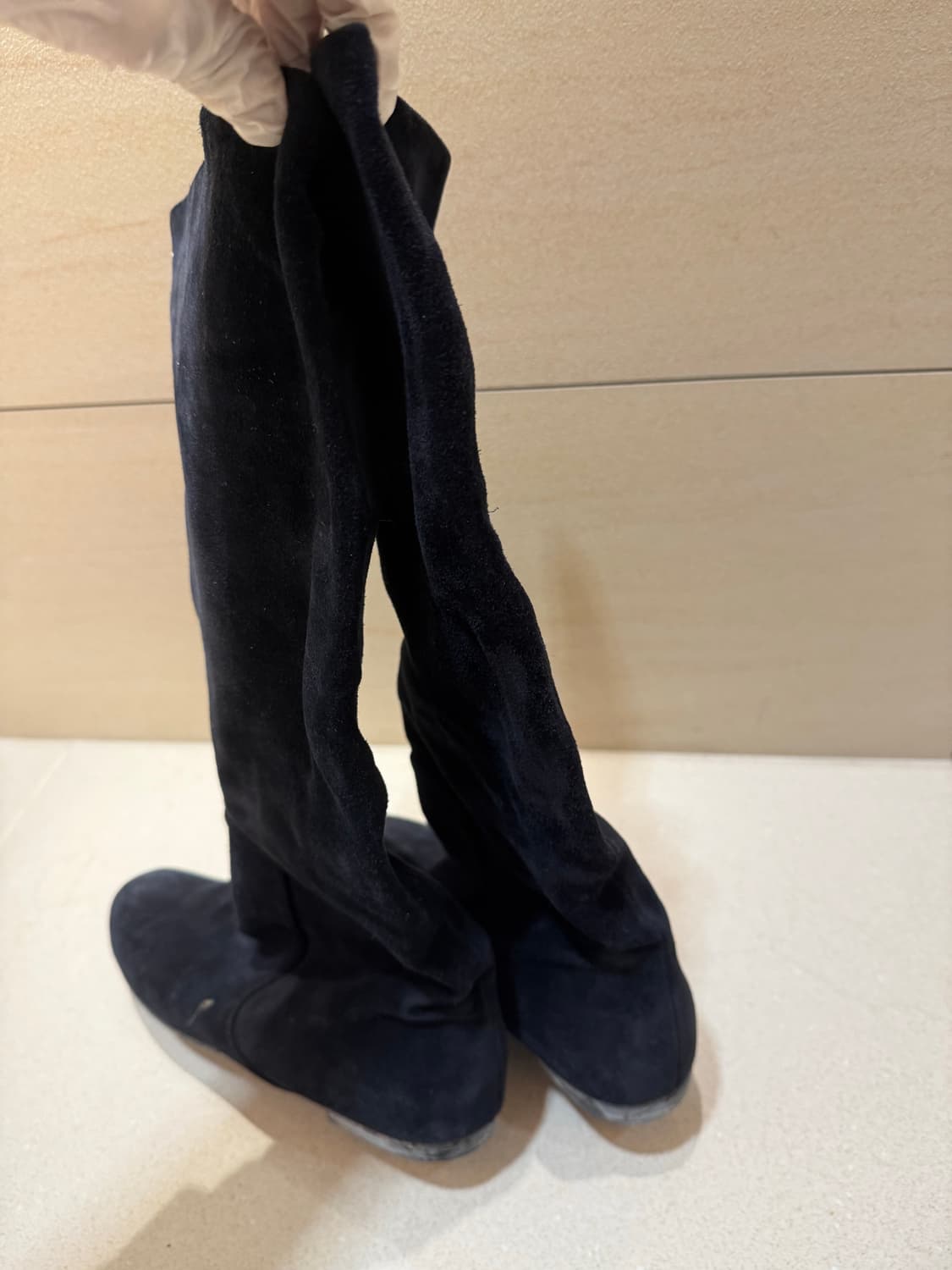 쥬세페자노티 스웨이드 부츠 37 롱부츠 여자구두 여자부츠 상품이미지2