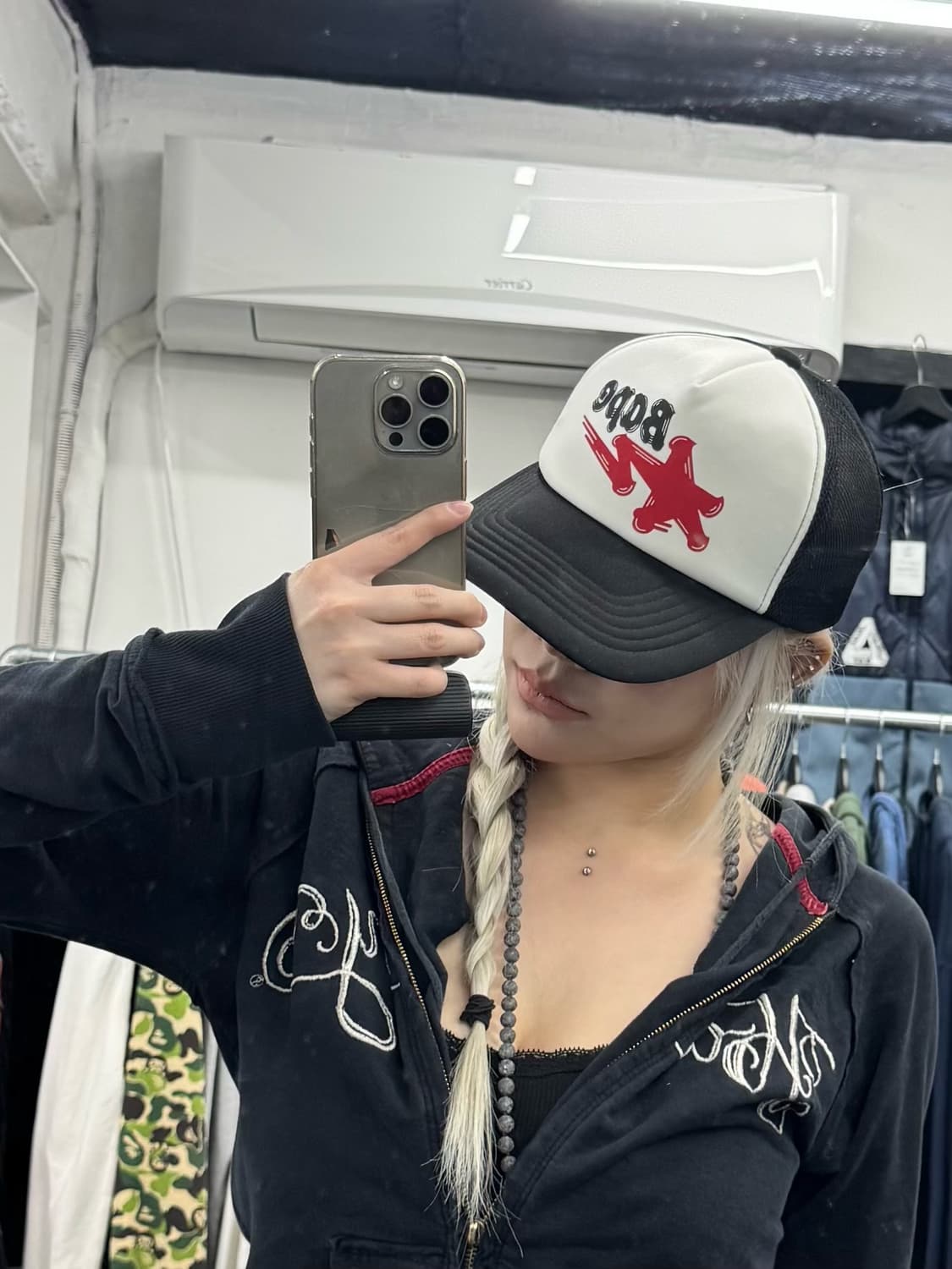 베이프 썸머백 메쉬캡 상품이미지1