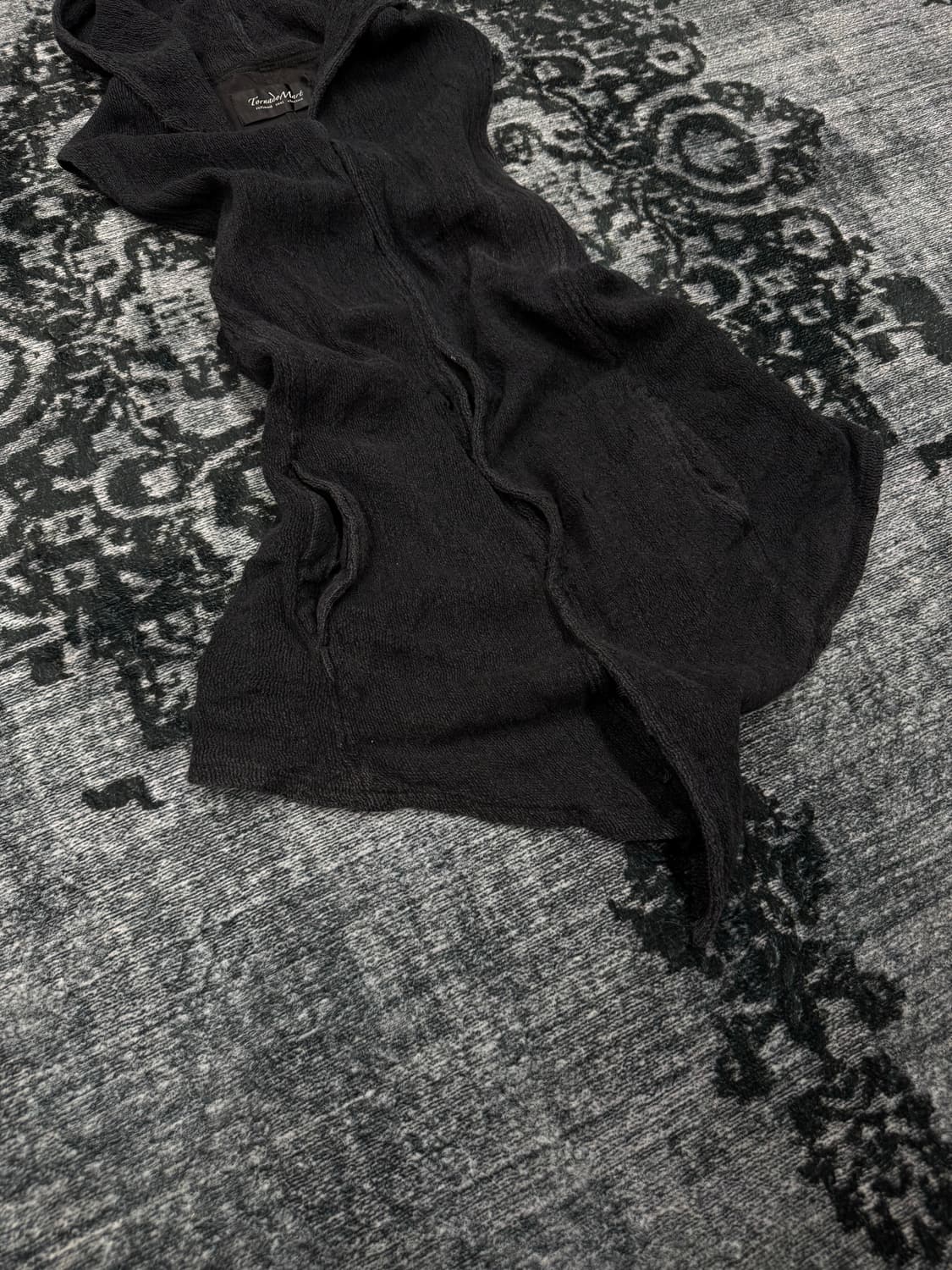 Tornado mart linen ninja hood sleeveless 상품이미지4