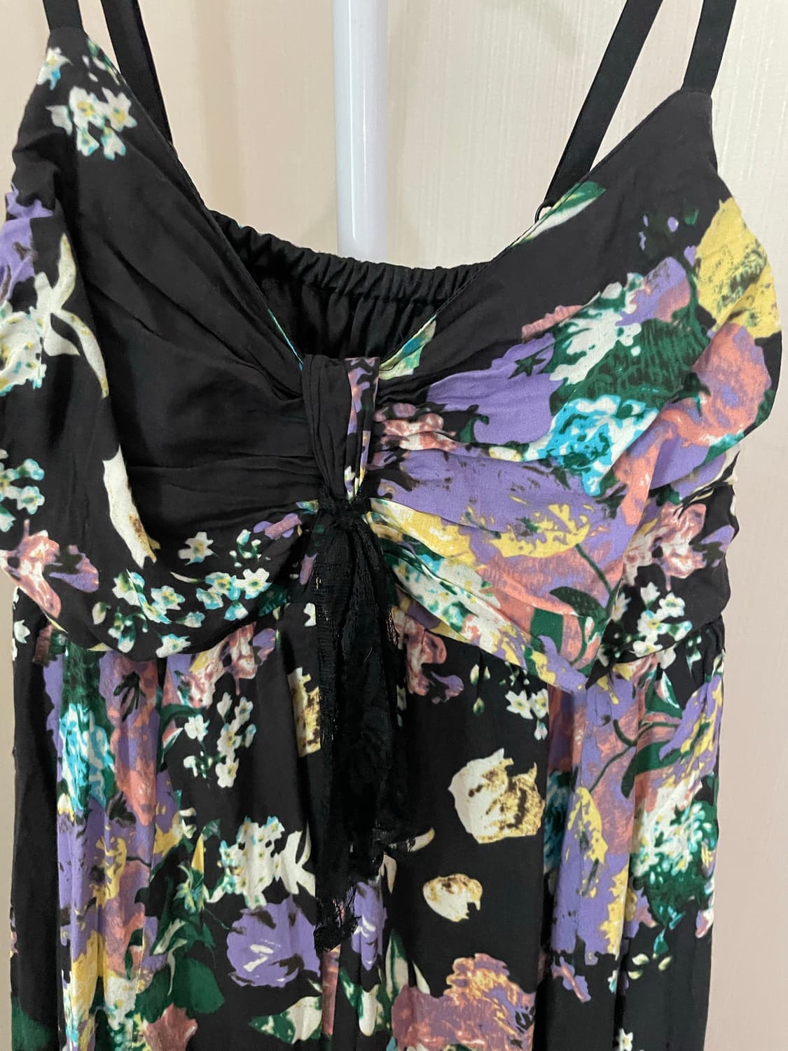 빈티지 플라워 쉬폰 슬립 원피스 상품이미지3