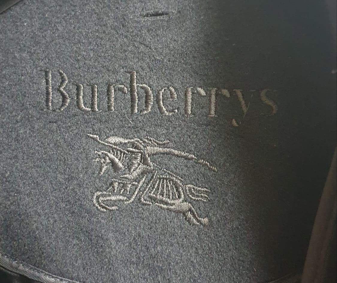 [버버리 Burberrys] 캐시미어 100% 싱글 코트 블랙 L~XL 상품이미지7