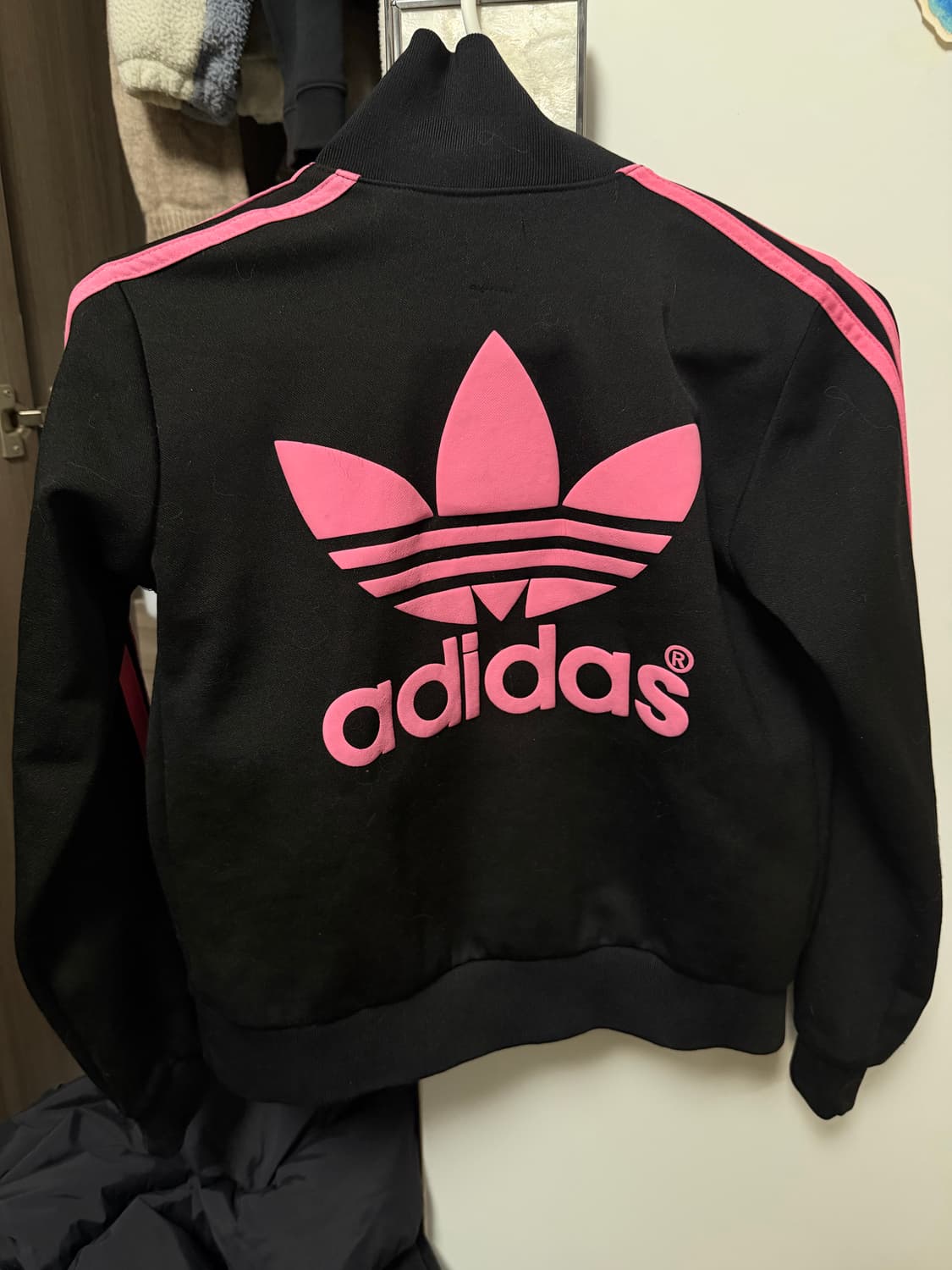 아디다스 핑크블랙 파이어버드져지 상품이미지2