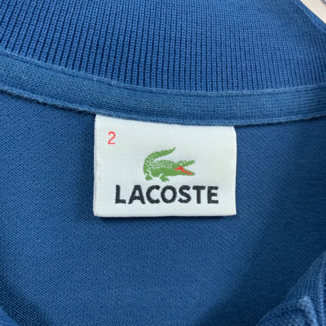 S 라코스테 네이비 PK 폴로 반팔 카라티 상품이미지4