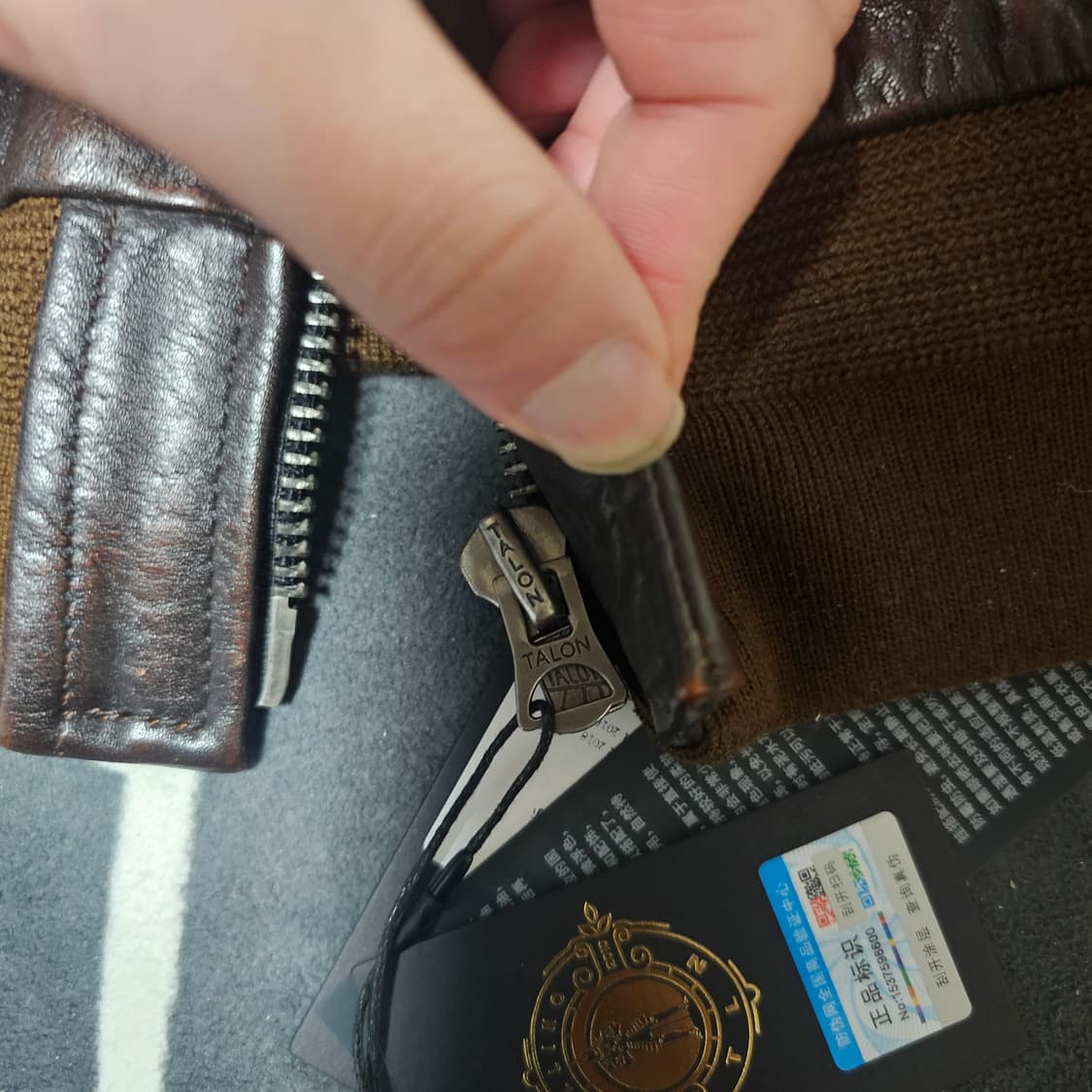 가석 카우하이드 A-2자켓 상품이미지5