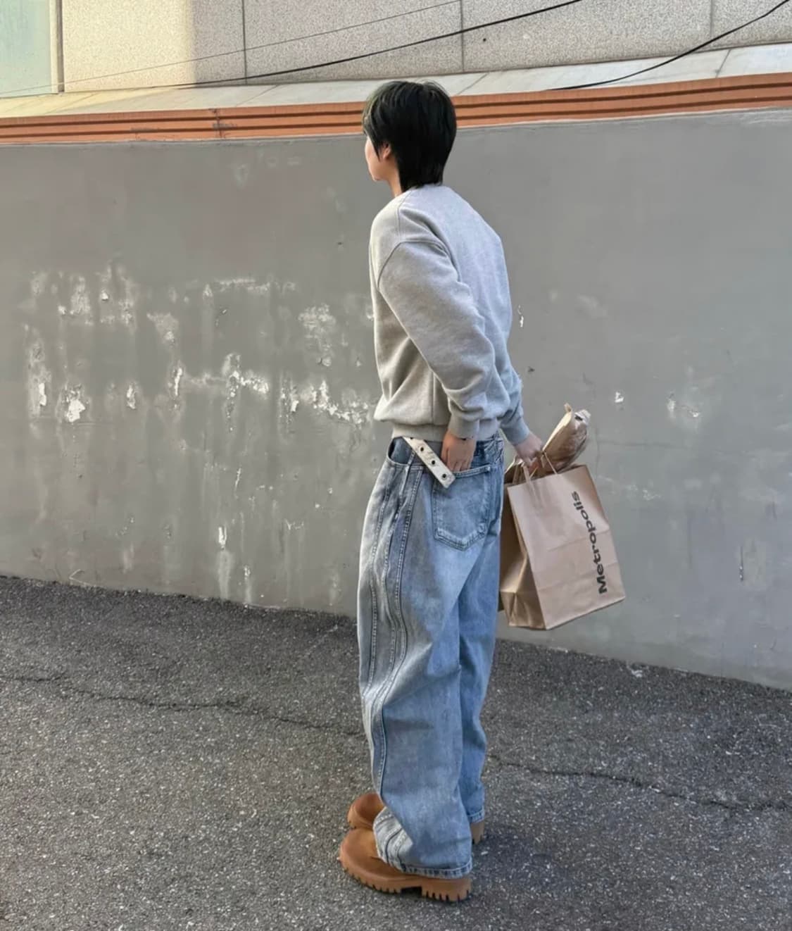 [3] 9999아카이브 Technical Curved Denim Jean 상품이미지3