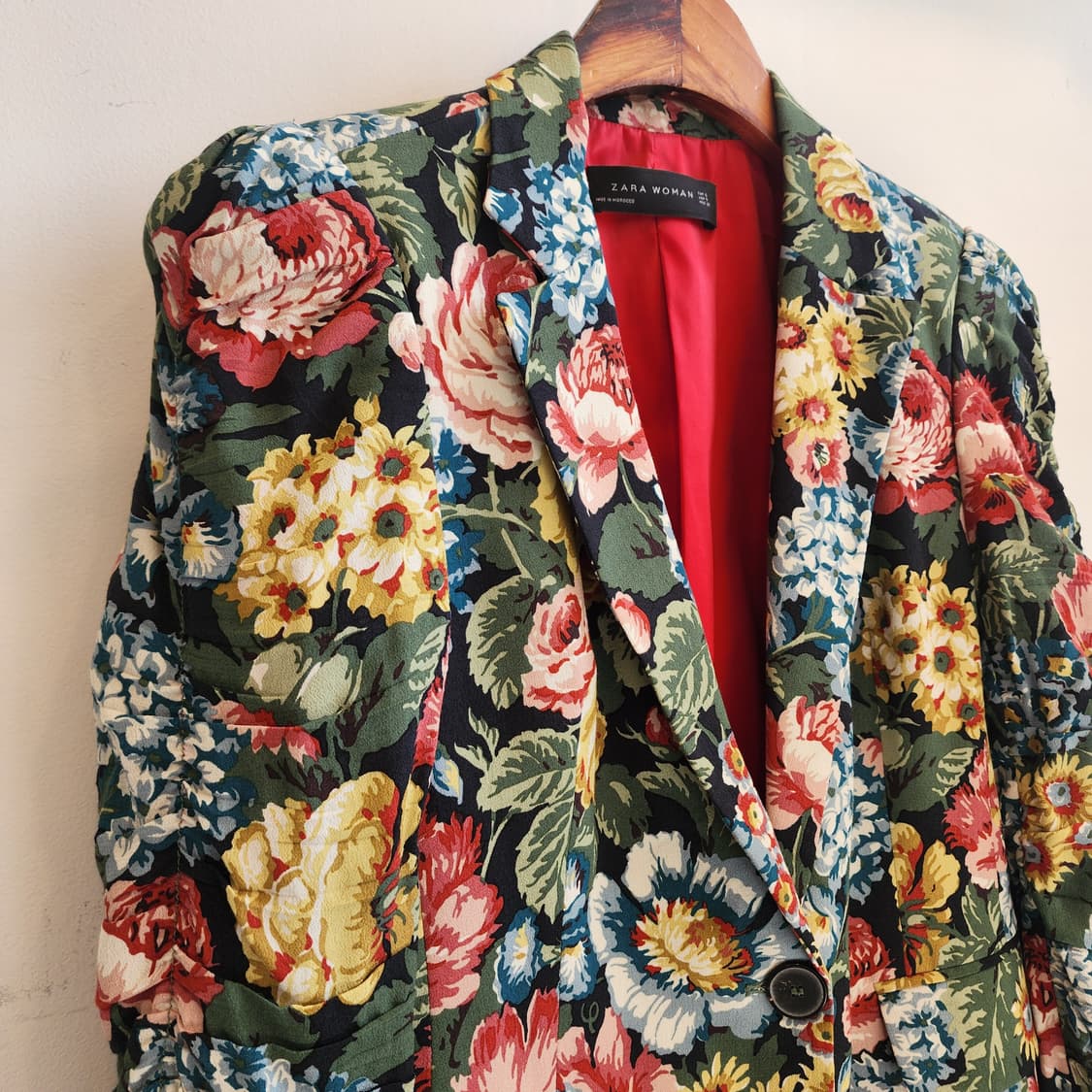 자라 플라워 패턴 자켓 상품이미지2