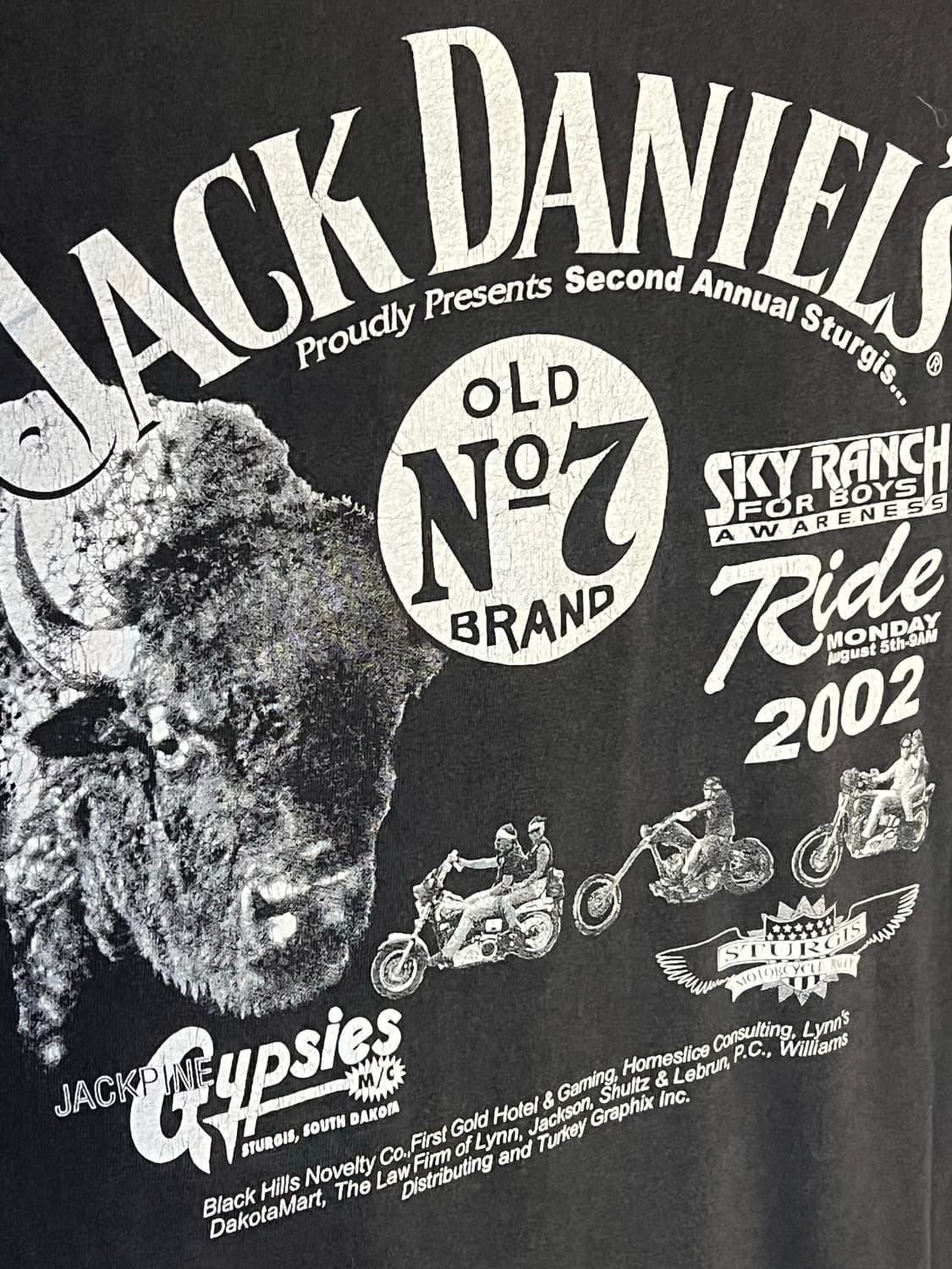 02’s Faded Jack Daniels Ride Monday Shir 상품이미지1