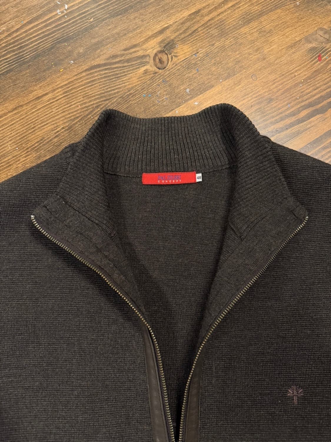 빨질레리 니트짚업 남성100 상품이미지9